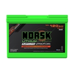 Norsk 12V 120AH Heated Lithium Cranking Battery